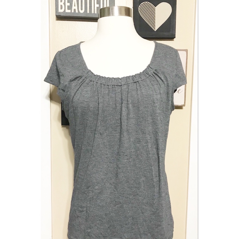Ruched Cap Sleeve Sleepwear Top